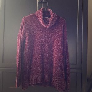 Women’s Purple Turtleneck